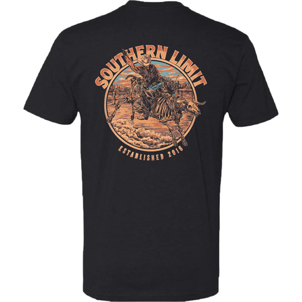 Southern Limit Skull Bull Rider Black