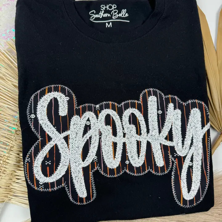 Spooky Fall Halloween Short Sleeve