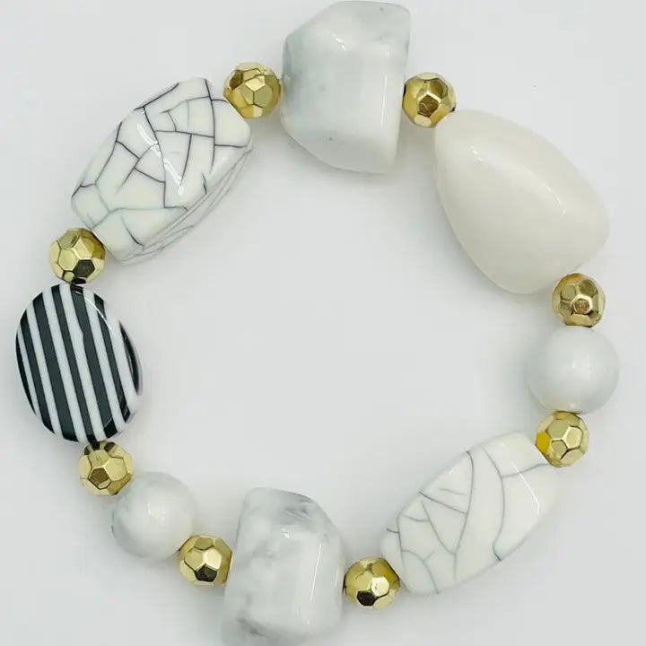 Spring Multi Bead Bracelet