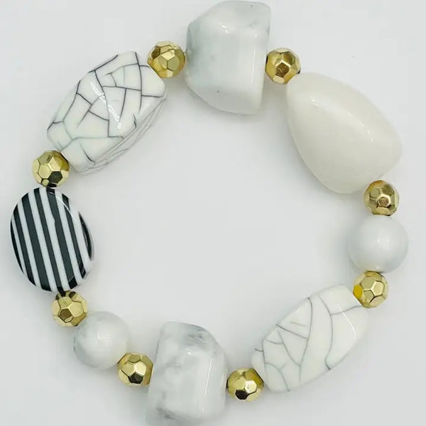 Spring Multi Bead Bracelet