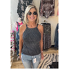 Stone Washed Ribbed Seamless Cami Top - 9 Colors Zenana