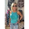 Stone Washed Ribbed Seamless Cami Top - 9 Colors Zenana