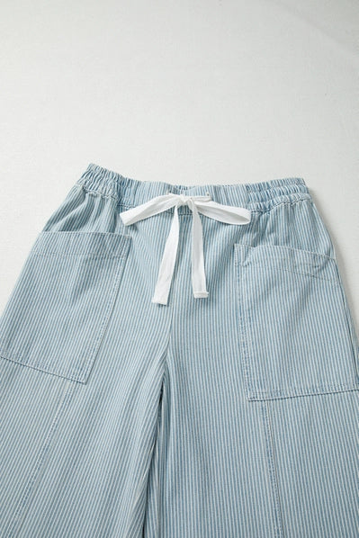 Coastal Stripe Drawstring Pants