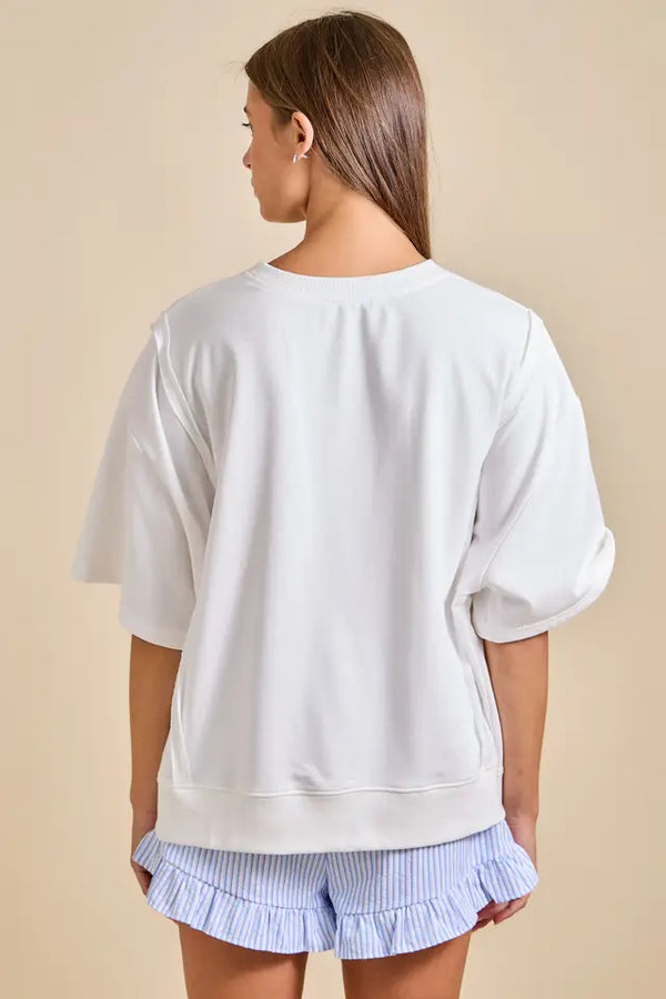 Surfboard Patchwork Tee