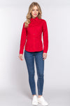 Long Sleeve Stretch Poplin Shirt - 3 Colors