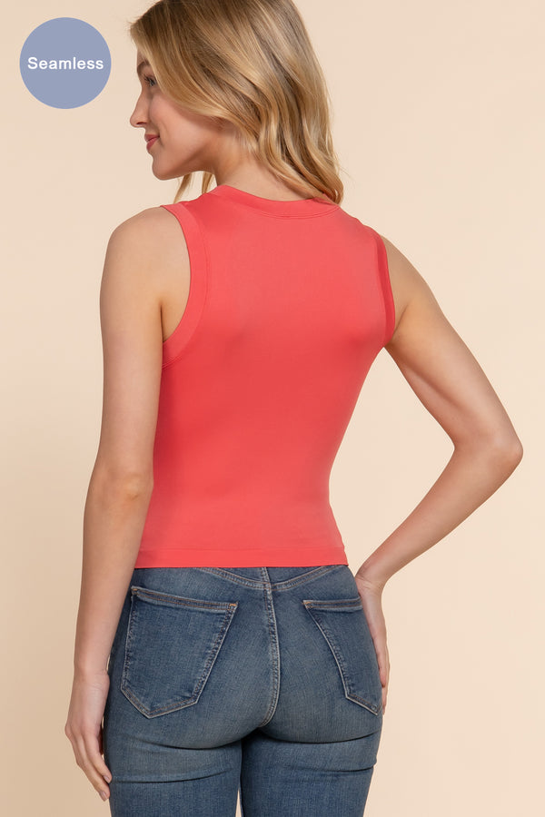 Coral Seamless Tank