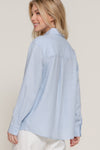 Easy Does It Linen Shirt, Blue