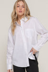 Easy Does It Linen Shirt, White