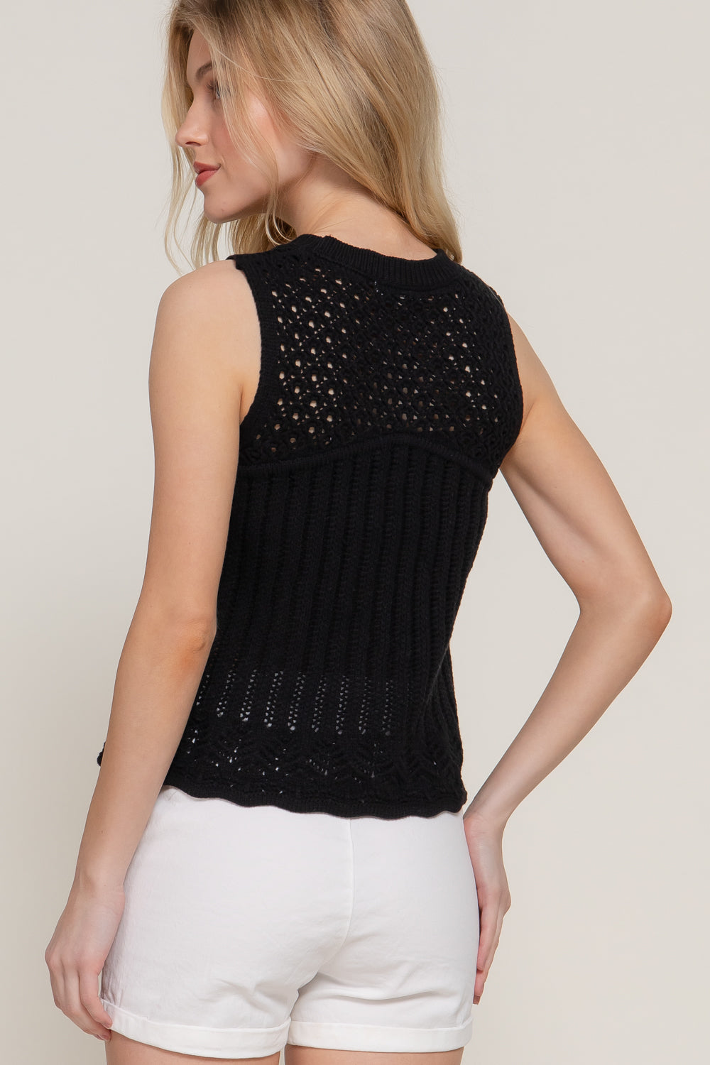 Midnight Crochet Tank