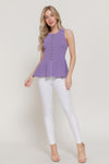 Peplum Sweater Tank