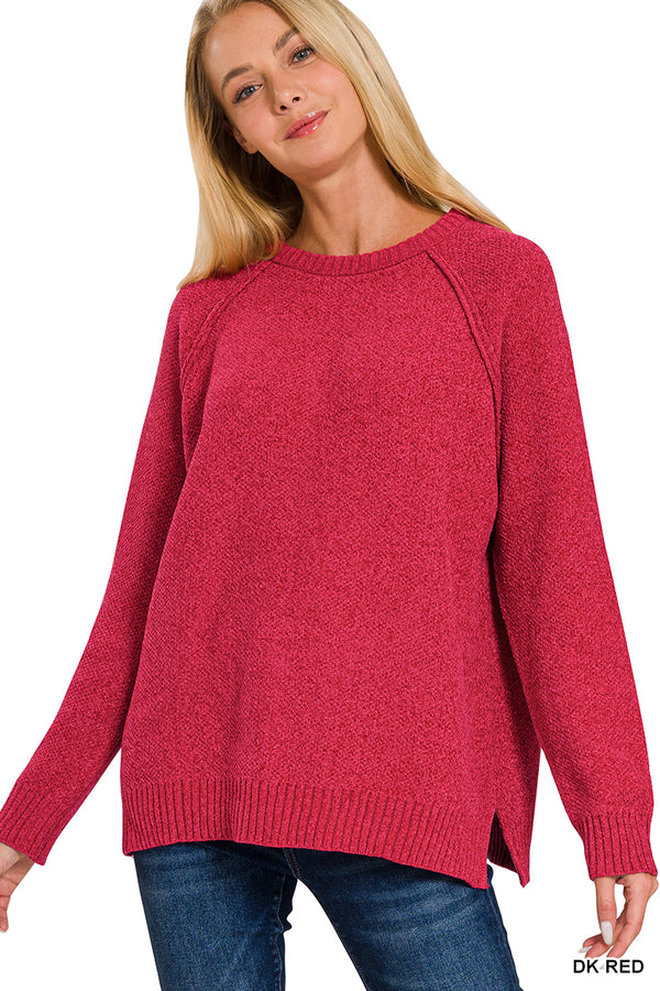 Cloud Nine Chenille Sweater, 4 Colors