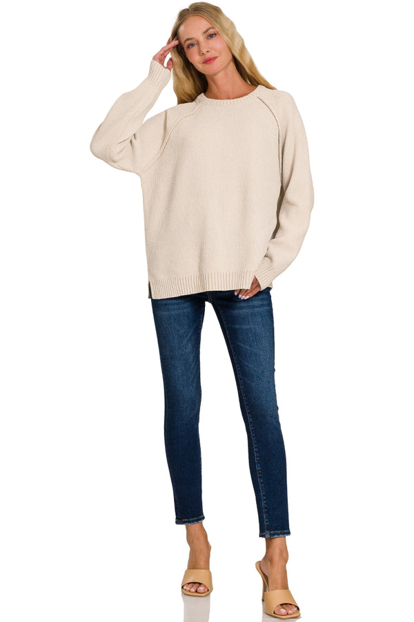Cloud Nine Chenille Sweater, 4 Colors