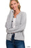 5 Button Sweater Cardigan - 4 Colors
