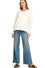 Viscose Double Seam Sweater, Ivory