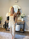 Woven Knot Strap Overalls