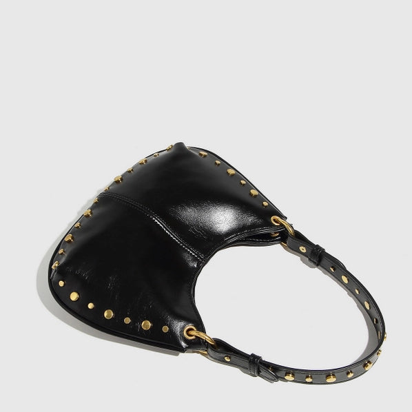 Trendy Studded Boston Shoulder & Handbag