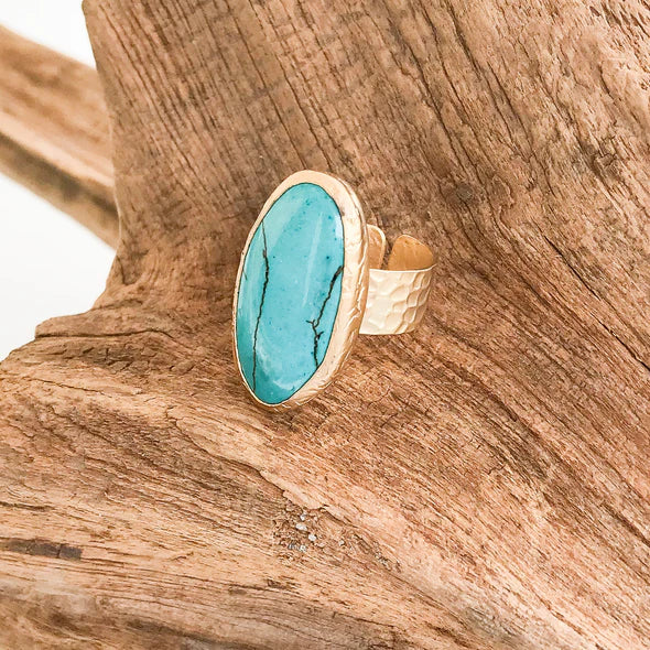 The Jolene Turquoise Ring
