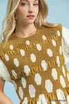 Golden Hour Peplum Top