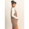 V-Neck Sleeveless Knit Mini Dress - 2 Colors