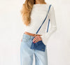 Veda Woven Crossbody and Clutch Bag