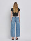 High Rise Barrel Leg Jeans Vervet