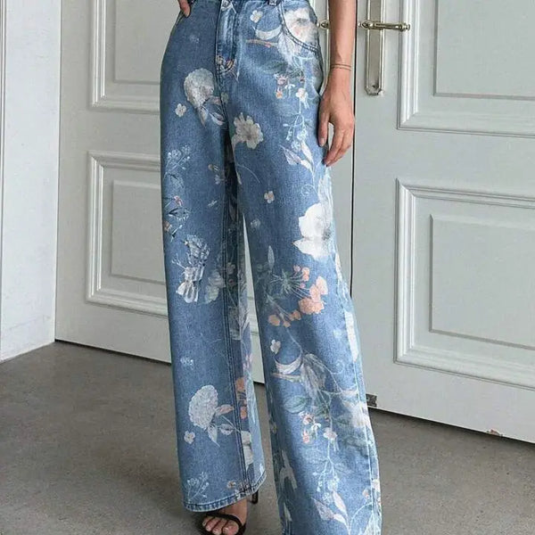 Sky Garden Wide‑Legs Jeans