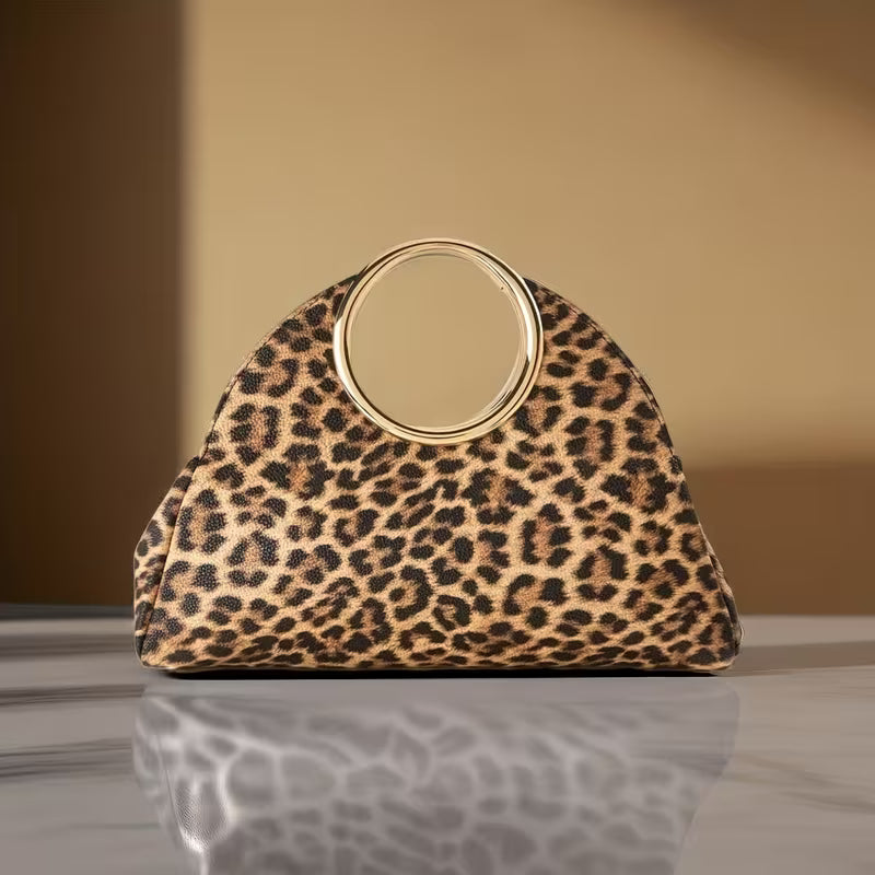Vintage Leopard Handbag