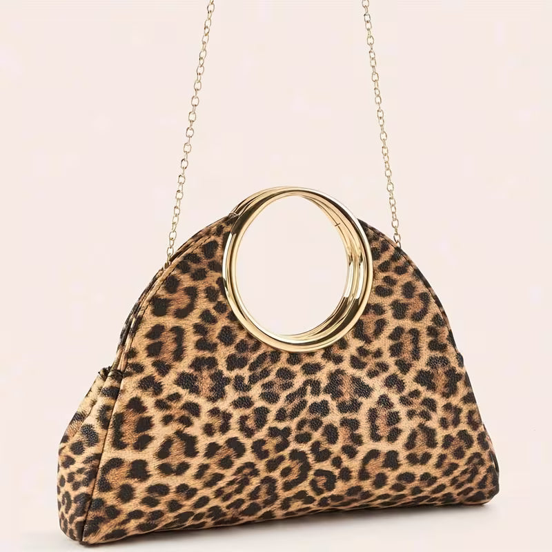 Vintage Leopard Handbag