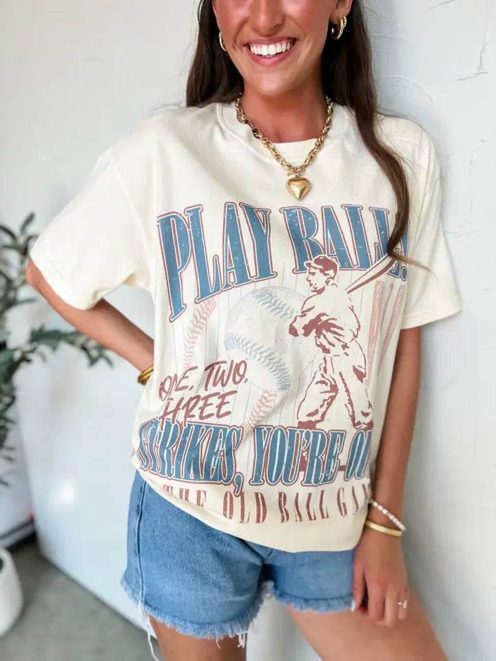 Vintage Old Ball Game Tee