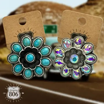 Western Flower Shape Ring 2 - Options