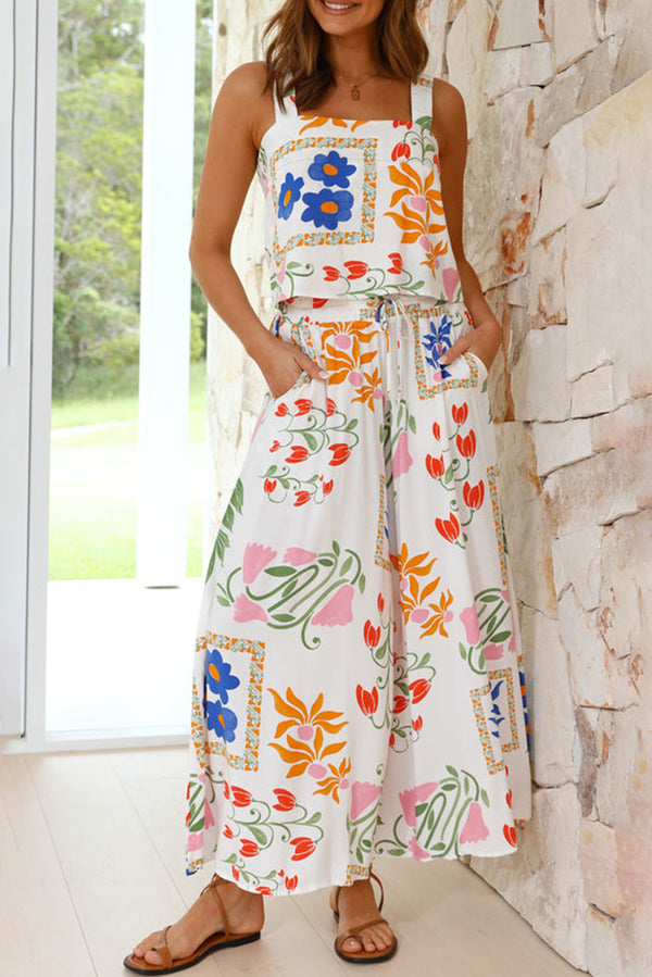 Flower Stroll Printed Set