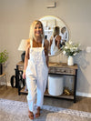 Woven Knot Strap Overalls