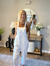 Woven Knot Strap Overalls
