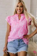 Ric-Rac Flutter Blouse