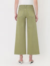 Eucalyptus Breeze Cropped Wide Leg Jean