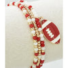 Game Day Stretchy Football Bracelets