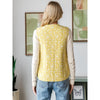 Vintage Stripe Quilt Tie Top Vest