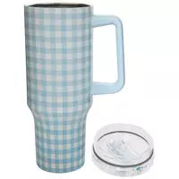 Gingham Breeze Tumbler