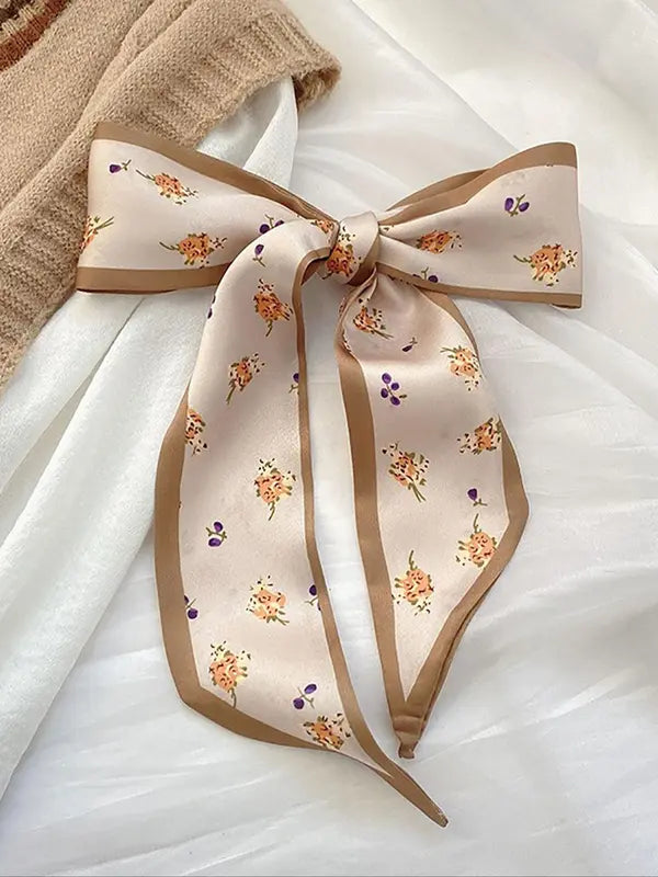 Narrow Pattern Scarf