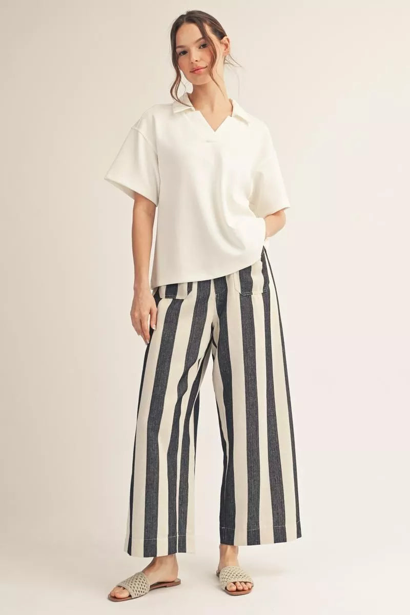 Walk The Line Pants-Black