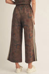 Mocha Meadow Floral Pants
