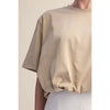 Bubble Up Cropped Tee