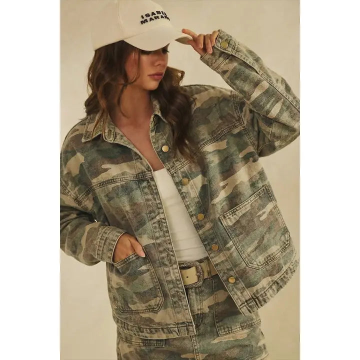 Vintage Camo Jacket