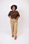 Autumn Dot Wide Leg Pant