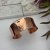 Handcrafted Copper Hammered Cuff