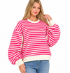 Easygoing Stripe Sweatshirt