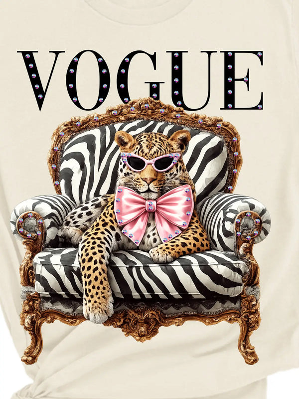 Leopard Bling Tee