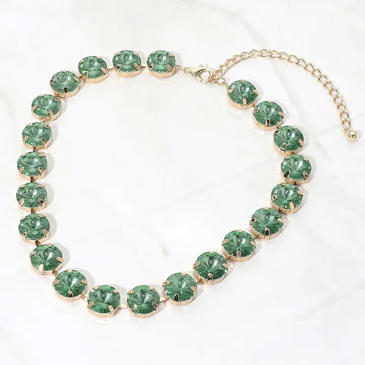 Jewel Box Necklace, Emerald