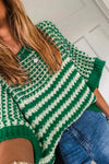 Going Green Striped Sweater
