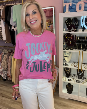 Juleps & Jockeys Tee
